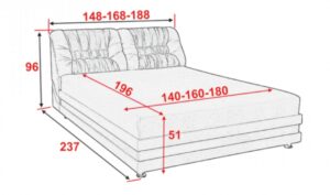 Кровать «Азалия» – купить недорого с доставкой по Украине. 7