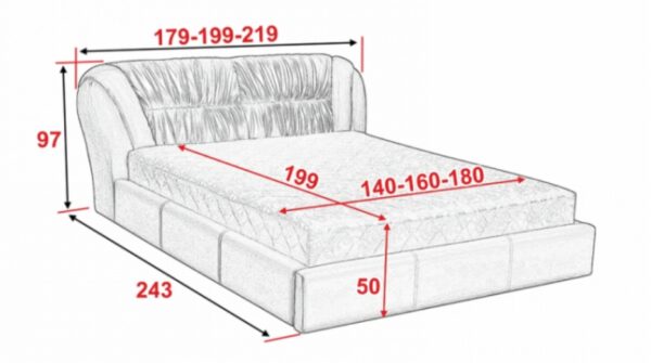 Кровать «Лайк», недорого купить, с доставкой по Украине. 5
