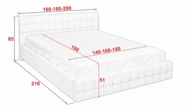 Кровать «Лаунж №2», недорого купить, с доставкой по Украине. 2