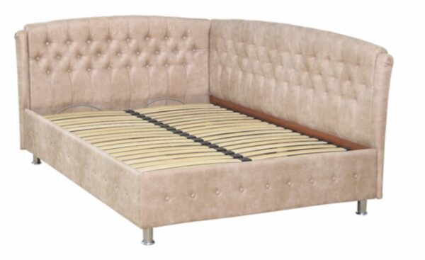 Кровать «Монсерат» с 2-я спинками Железный каркас, купить недорого в Украине.