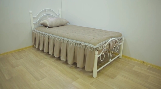 Кровать «Диана» на деревянных ногах, купить по приемлемой цене. 10
