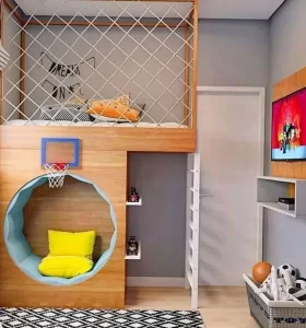 Фото детская комната 15,08,2021 - №0013 - children's room - mebeltops.com