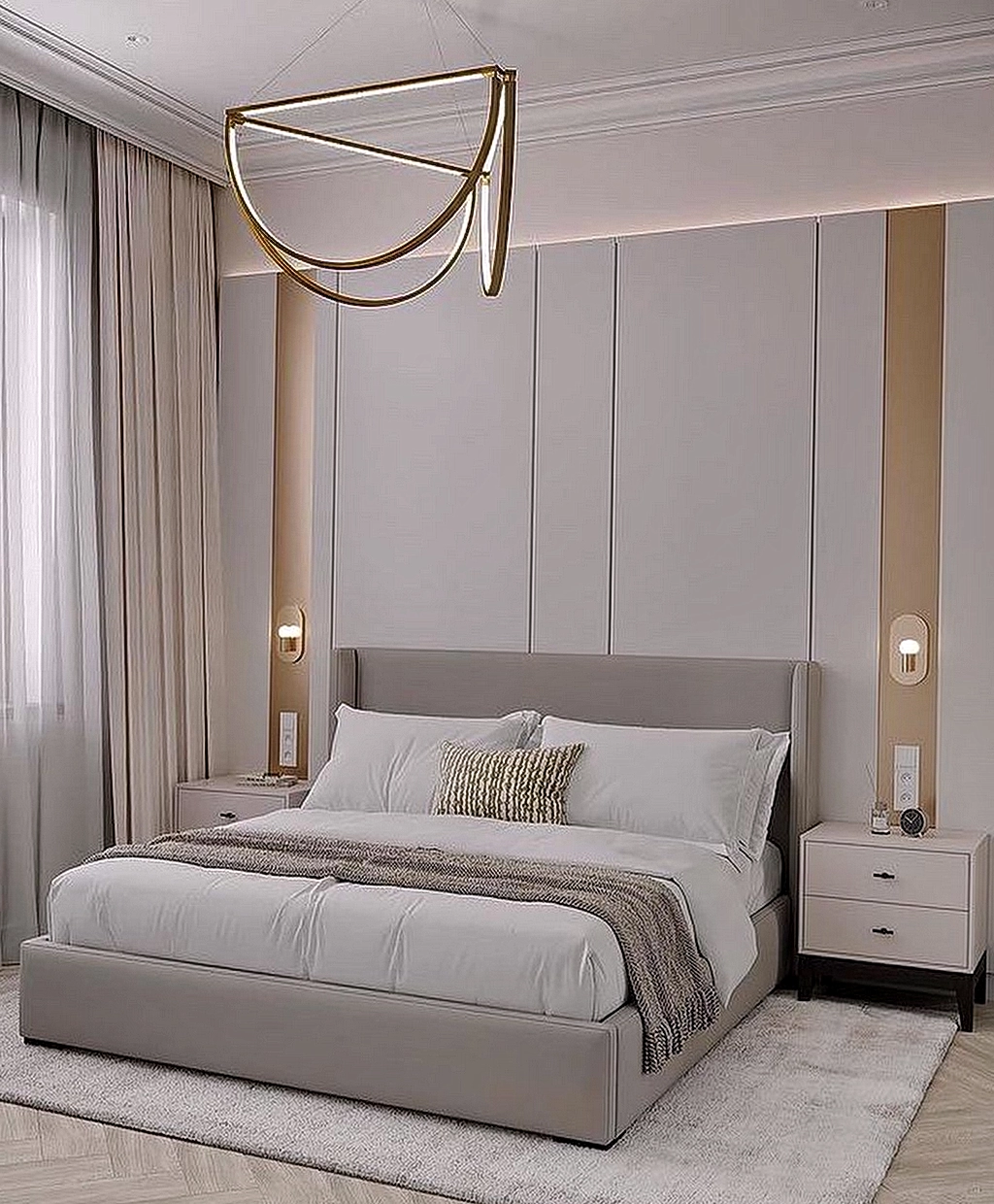 Дизайн спальни 14,12,2021 - №0004 - Bedroom design - mebeltops.com
