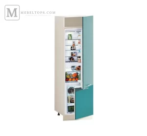 Шкаф 600 мм П60.214.2Д. Вар.6 под встроенный холодильник – Эко – купить в Украине с доставкой и гарантией – фото товара mebeltops.com 1