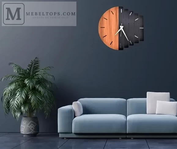 Интерьерное время или часы в дизайне интерьера 15.07.23 №0003 - mebeltops.com