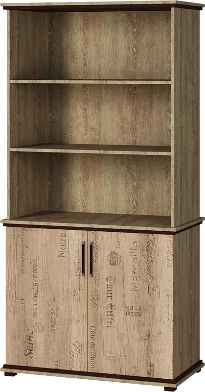 Шкаф книжный - модульная система Палермо - фото товара украинского мебельного магазина mebeltops.com 3