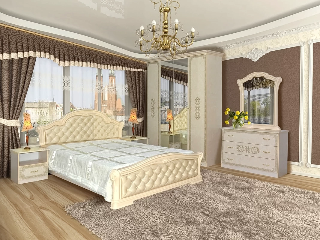 Зеркало - Модульная Спальня Венеция Новая - фото товара украинского мебельного магазина mebeltops.com 5