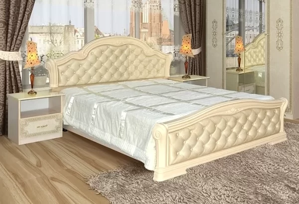 Кровать 2-сп (1.8) - Модульная Спальня Венеция Новая - фото товара украинского мебельного магазина mebeltops.com 4
