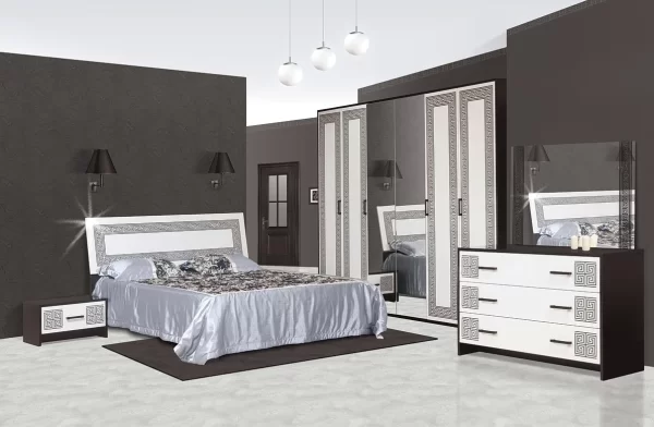 Шкаф 6Д - Модульная Спальня Бася Нова (Олимпия) - фото товара украинского мебельного магазина mebeltops.com 4
