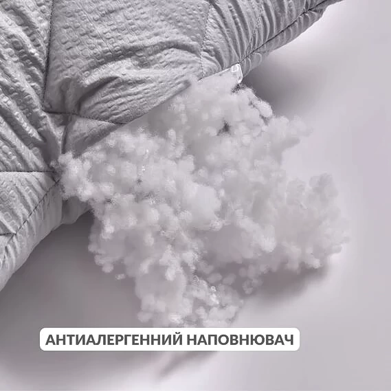 Подушка IDEIA NORDIC COMFORT+ (НОРДИК КОМФОРТ) + на молнии - фото товара украинского мебельного магазина mebeltops.com 10