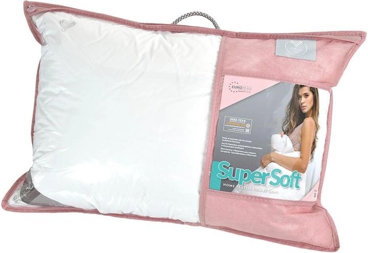 Подушка IDEIA SUPER SOFT PREMIUM (СУПЕР СОФТ ПРЕМИУМ) два чехла с молнией - фото товара 8