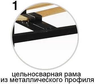 Каркас без ножек усиленный STEEL&WOOD EXTRA - фото товара для mebeltops.com 3