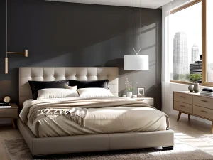 Стильные спальни 2025 года №001 mebeltops.com