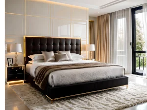 Стильные спальни 2025 года №004 mebeltops.com