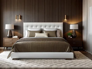 Стильные спальни 2025 года №006 mebeltops.com