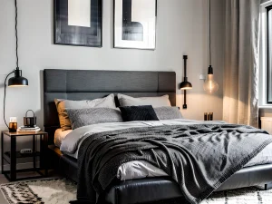 Стильные спальни 2025 года №020 mebeltops.com