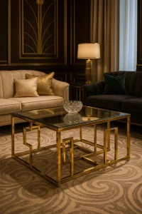 Арт-деко интерьер №030 журнальный столик фото mebeltops.com