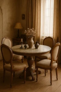 Винтажный Обеденный Набор №033 mebeltops.com 2025