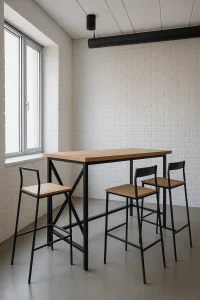 Всё о барных столах- размеры, материалы, формы, высота №04 - mebeltops.com