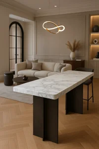 Всё о барных столах- размеры, материалы, формы, высота №16 - mebeltops.com