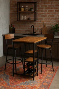 Всё о барных столах- размеры, материалы, формы, высота №17 - mebeltops.com