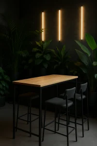 Всё о барных столах- размеры, материалы, формы, высота №32 - mebeltops.com