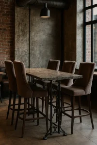 Всё о барных столах- размеры, материалы, формы, высота №37 - mebeltops.com