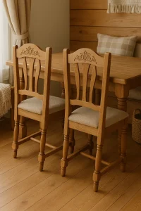 Деревенские стулья и стол №001 mebeltops.com 2025