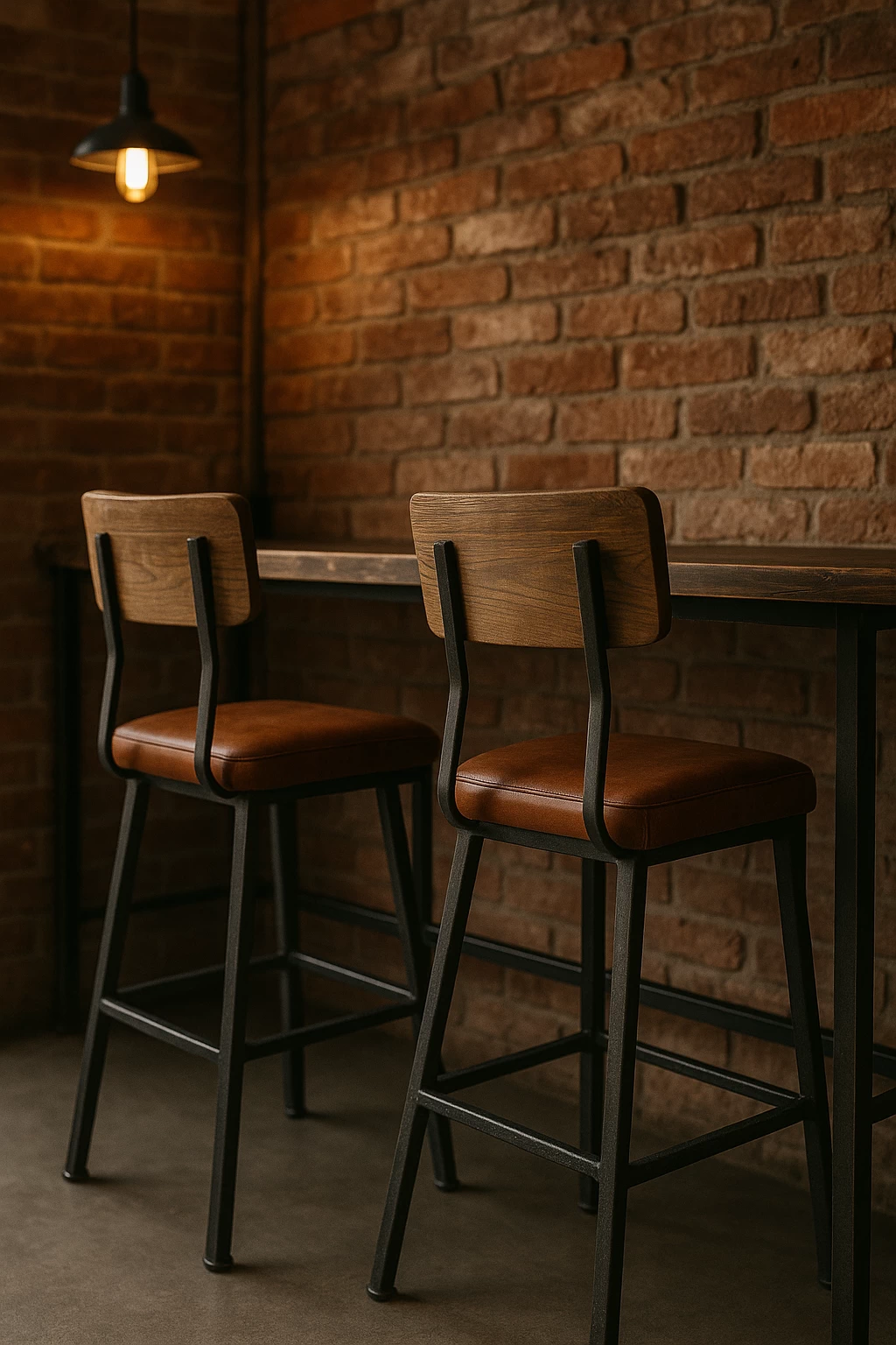 Лофт-кафе с барным столом №031 mebeltops.com 2025