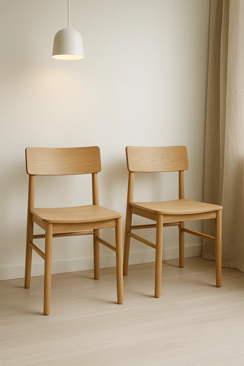 Минималистичные деревянные стулья №003 mebeltops.com 2025