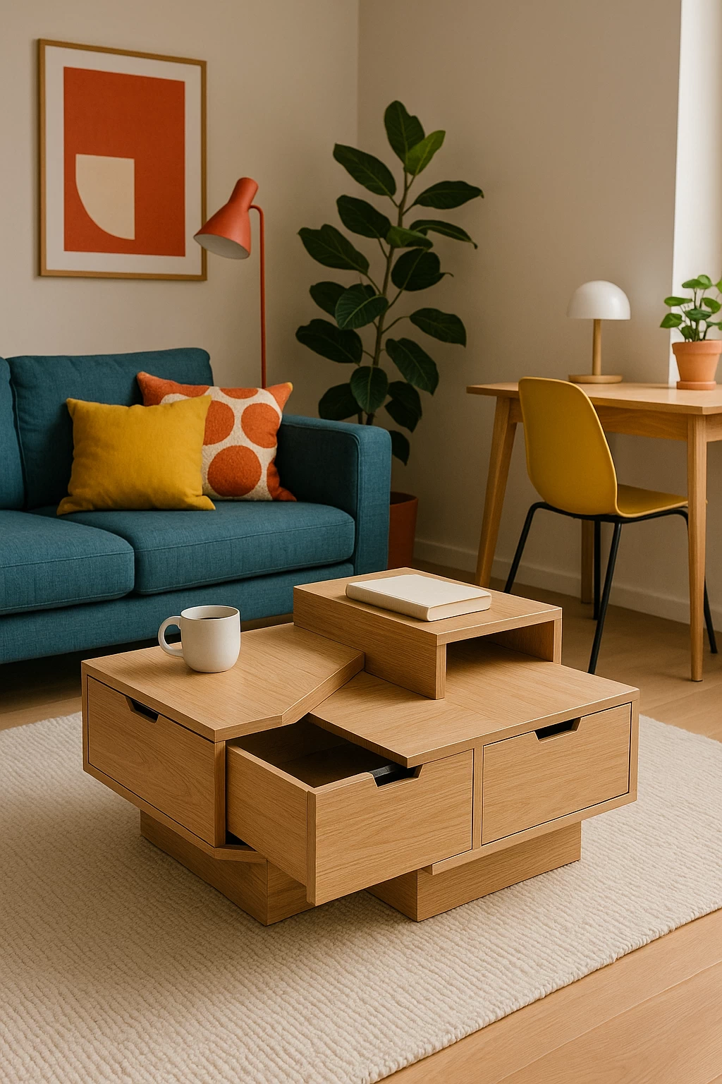 Модульный журнальный столик №027 журнальный столик фото mebeltops.com