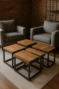 Модульный столик в гостиной №007 журнальный столик фото mebeltops.com