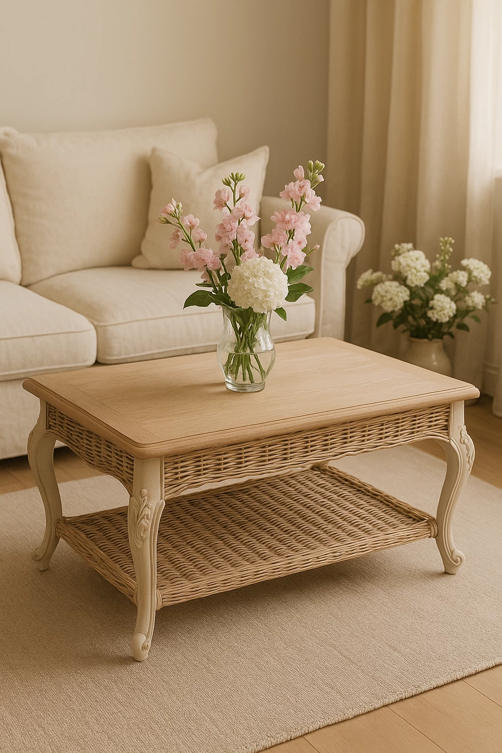 Столик в стиле Прованс №031 журнальный столик фото mebeltops.com