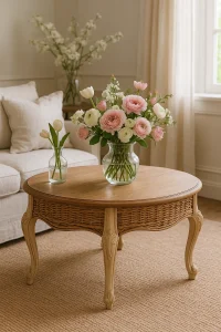 Столик в стиле Прованс №032 журнальный столик фото mebeltops.com
