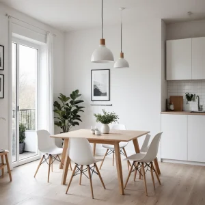 Обеденные столы в интерьере №0004 - для статьи 2025 mebeltops.com