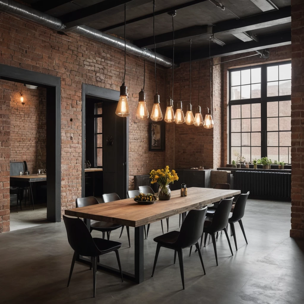 Обеденные столы в интерьере №0014 - для статьи 2025 mebeltops.com