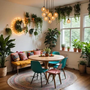 Обеденные столы в интерьере №0016 - для статьи 2025 mebeltops.com