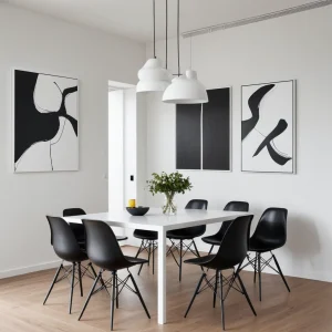 Обеденные столы в интерьере №0018 - для статьи 2025 mebeltops.com