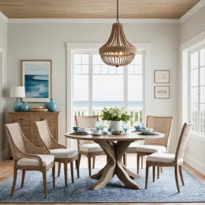 Обеденные столы в интерьере №0032 - для статьи 2025 mebeltops.com