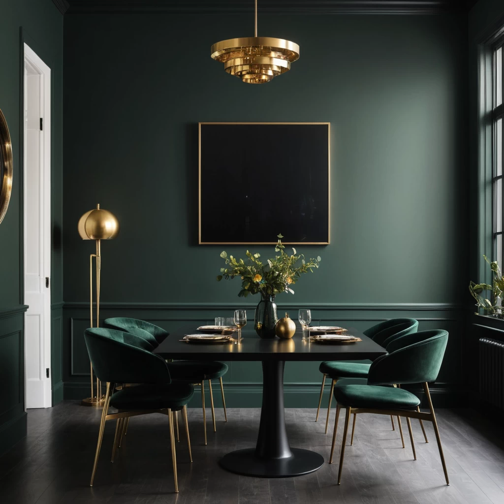 Обеденные столы в интерьере №0038 - для статьи 2025 mebeltops.com