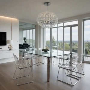 Обеденные столы в интерьере №0042 - для статьи 2025 mebeltops.com