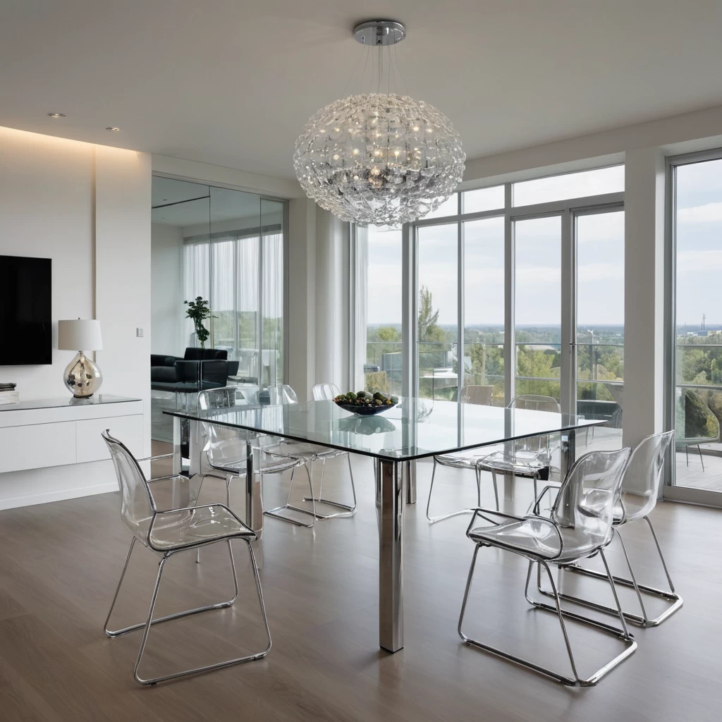 Обеденные столы в интерьере №0042 - для статьи 2025 mebeltops.com