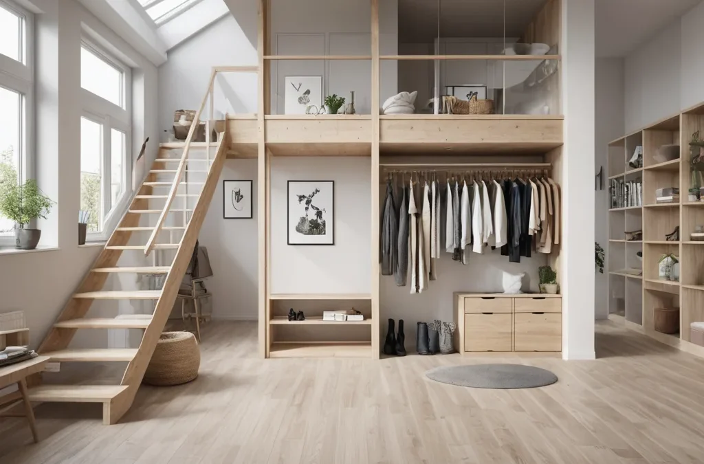 Антресоли для прихожей: практичные решения