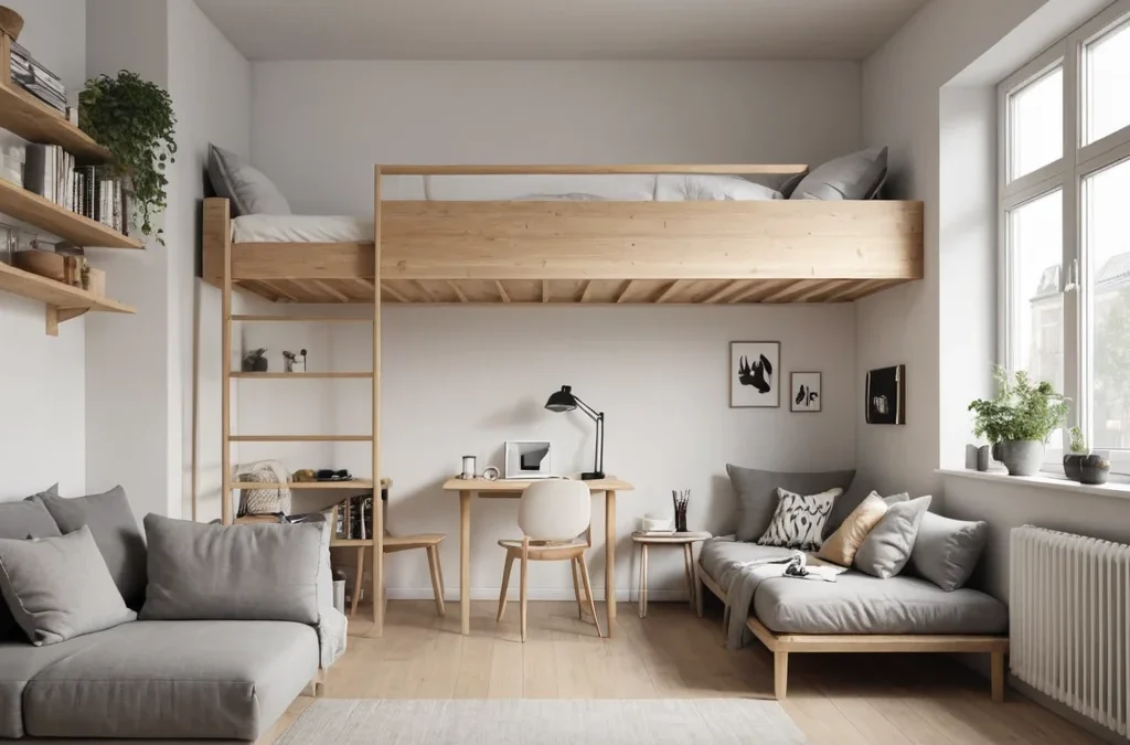 Антресоли как дополнительное хранение