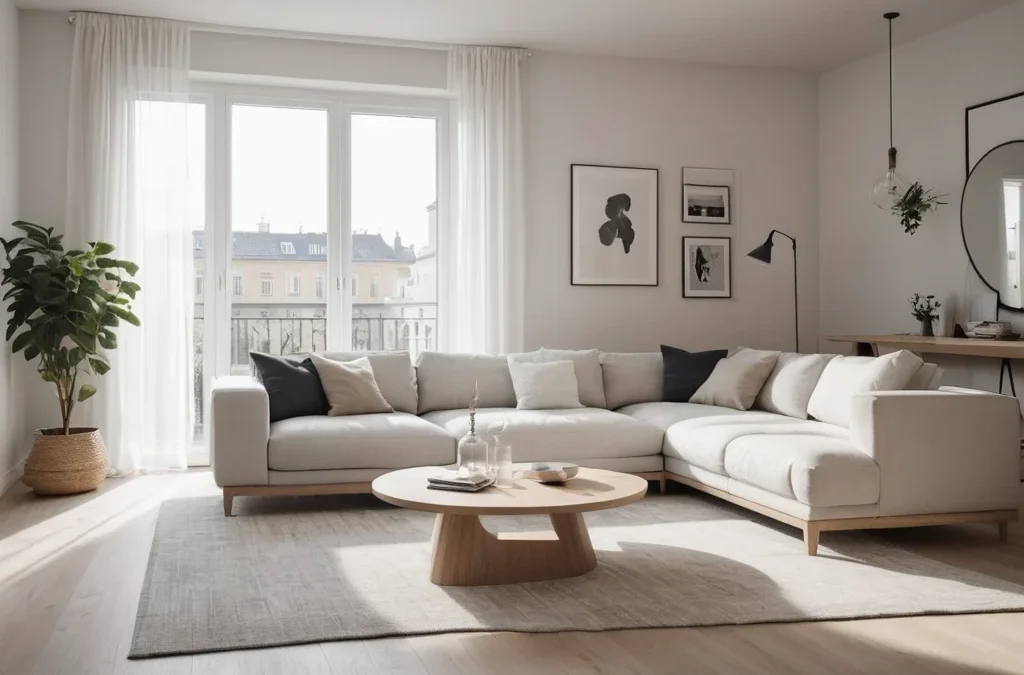 Белая мягкая мебель: стиль, практичность и секреты ухода