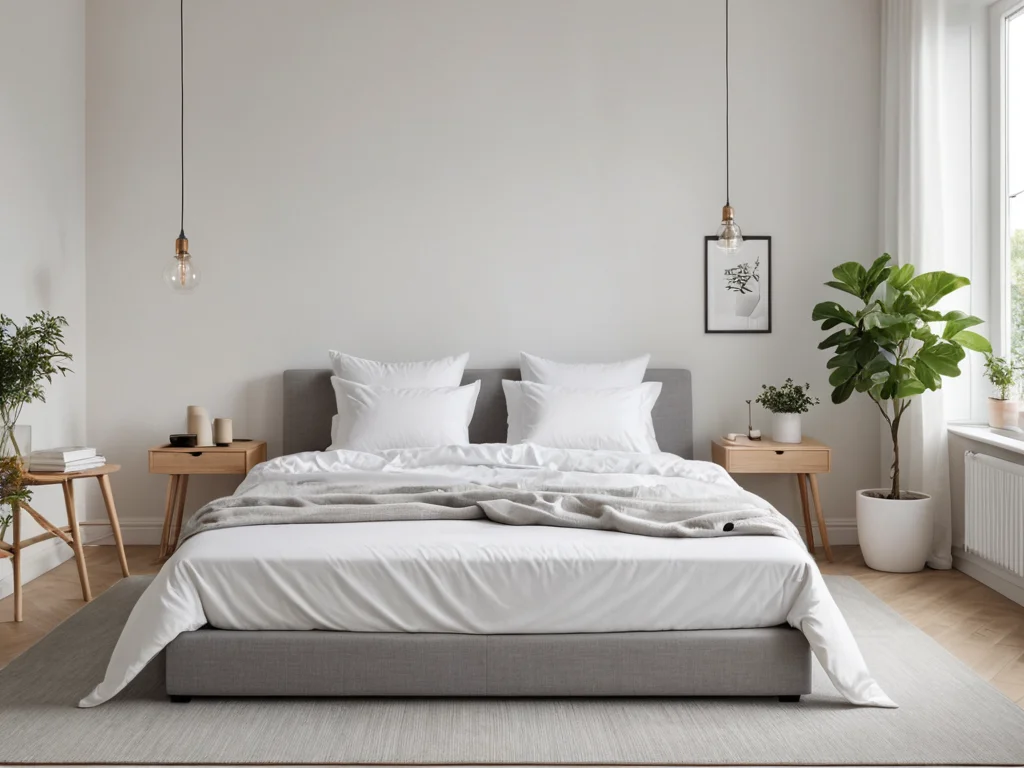 Белые наматрасники: плюсы и уход