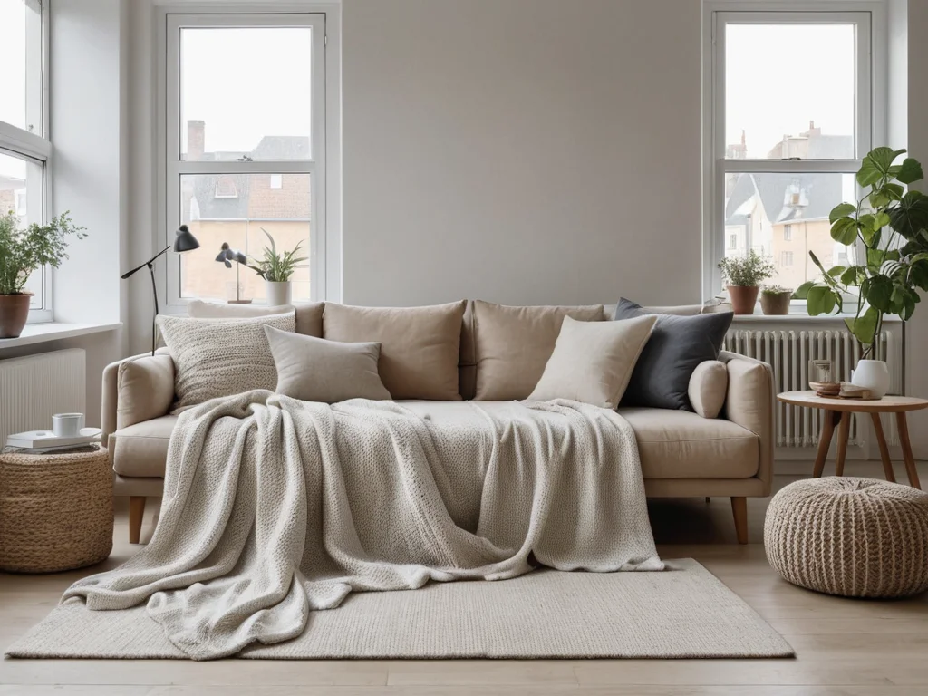 Leichte Decken für die Datscha