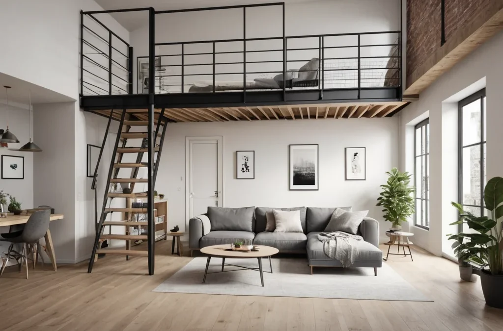 Металлические антресоли: удобно ли?