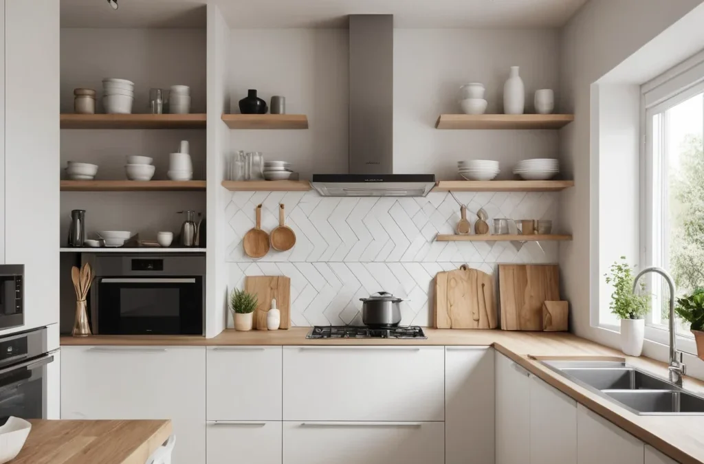 Полки для кухни: практичные решения для вашего интерьера