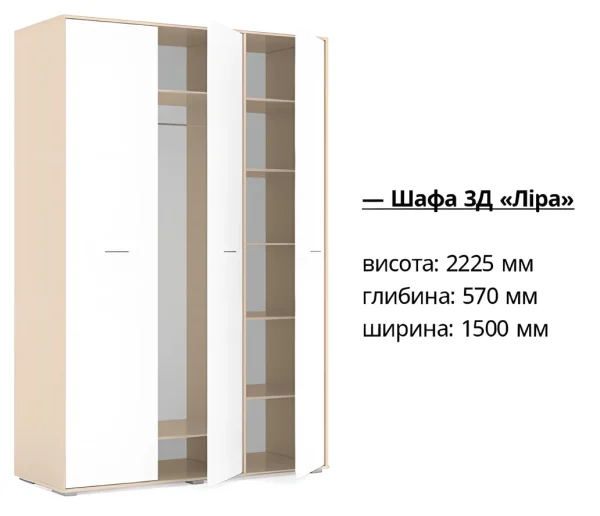 Шкаф 3Д «Лира»